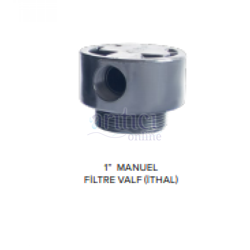 AQUALİNE 1” MANUEL VALF (İTHAL) görsel 2