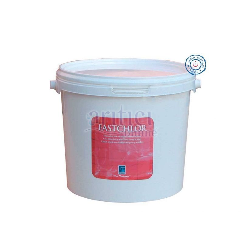 GEMAŞ “FASTCHLOR” STABİLİZE DİKLOR GRANÜLÜ, %56 (5 KG) görsel 2