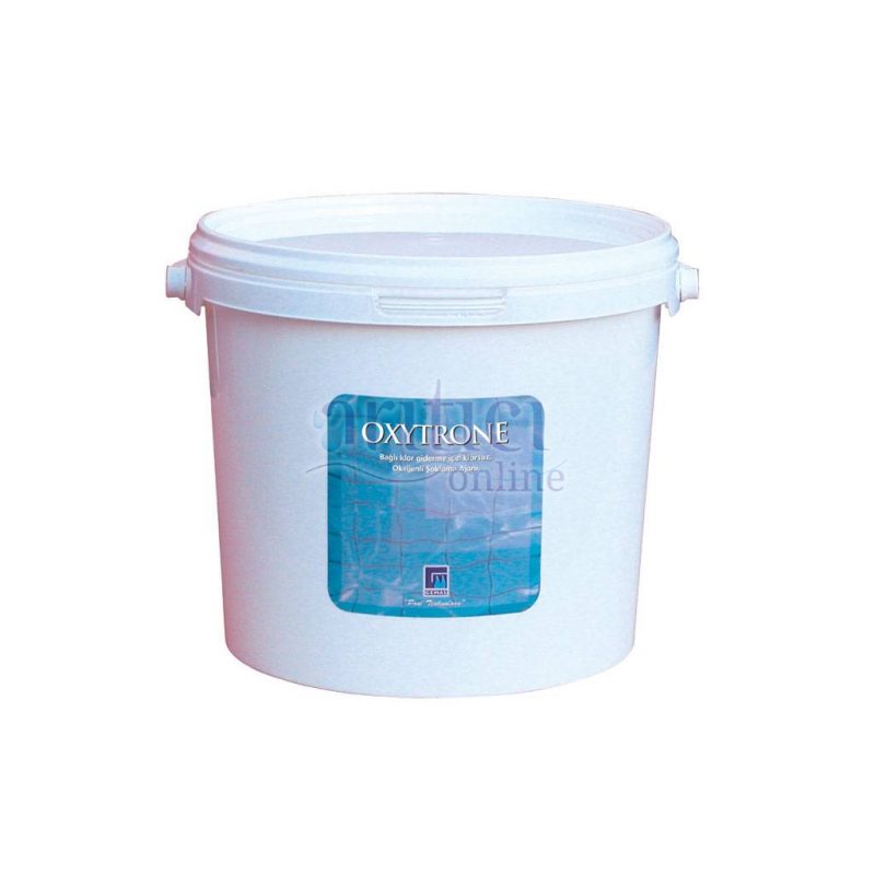 GEMAŞ “OXYTRONE” BAĞLI KLOR GİDERME İÇİN KLORSUZ, OKSİJENLİ ŞOKLAMA AJANI (5KG)