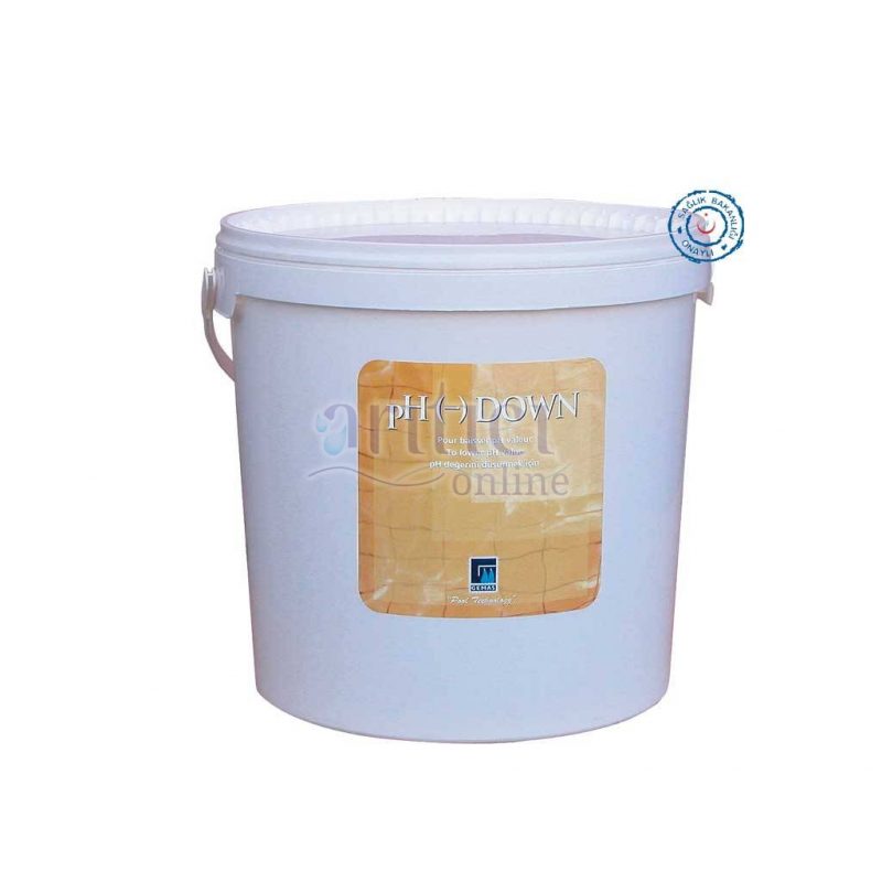 GEMAŞ “PH (-) DOWN” TOZ PH DÜŞÜRÜCÜ. 7 KG görsel 2