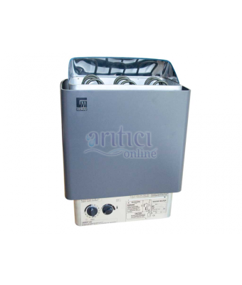GEMAŞ SCA-45NS 4,5 KW MONO GÖVDEDEN KUMANDALI SAUNA SOBASI