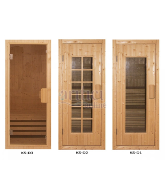 KS-D2, 200 X 71,5 X 5,5 HAZIR SAUNA KAPISI