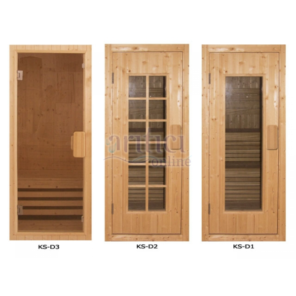 KS-D2, 200 X 71,5 X 5,5 HAZIR SAUNA KAPISI