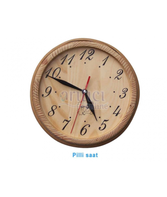 PİLLİ SAAT, SAUNA GİRİŞİ İÇİN