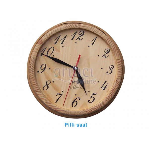 PİLLİ SAAT, SAUNA GİRİŞİ İÇİN