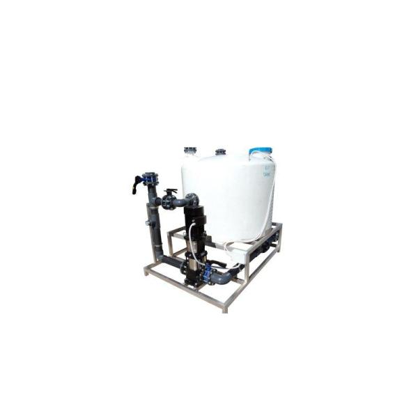 OPSİYONEL OTOMATİK CIP SİSTEMİ + DURULAMA SİSTEMİ SS304 PASLANMAZ ŞASELİ