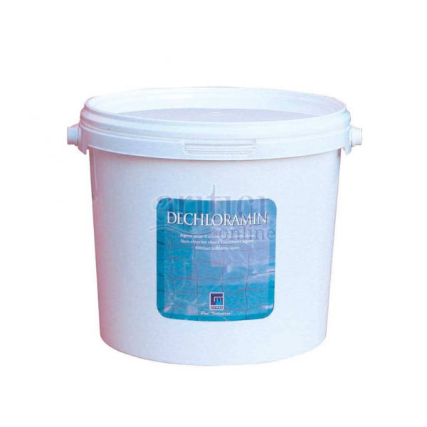 GEMAŞ “DECHLORAMIN” BAĞLI KLOR GİDERME İÇİN KLORSUZ, BOL OKSİJENLİ ŞOKLAMA AJANI (5KG)