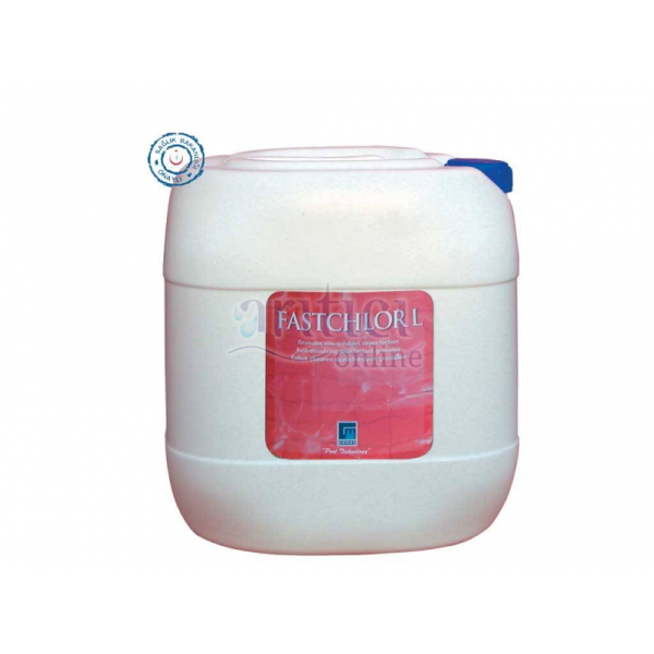 GEMAŞ “FASTCHLOR L” SODYUM HİPOKLORİT, % 12 KLOR İÇERİĞİ (10L)