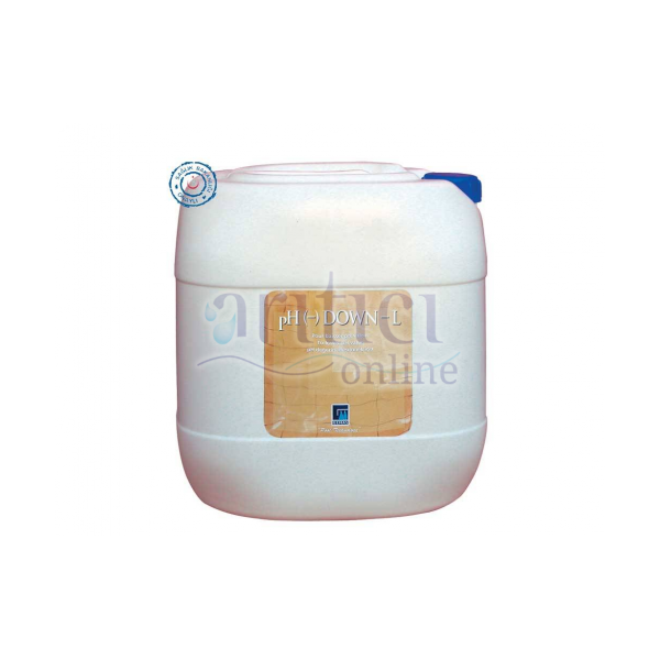 GEMAŞ “PH (-) DOWN HCL” SIVI PH DÜŞÜRÜCÜ VE KİREÇ TEMİZLEYİCİ. (%30 HİDROKLORİK ASİT) (20 L)