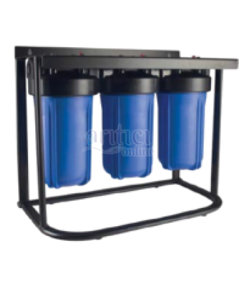 AQUABİR JUMBO FİLTRASYON 10'' 3 AŞAMALI BİNA GİRİŞİ TORTU FLİTRELİ SU ARITMA CİHAZI
