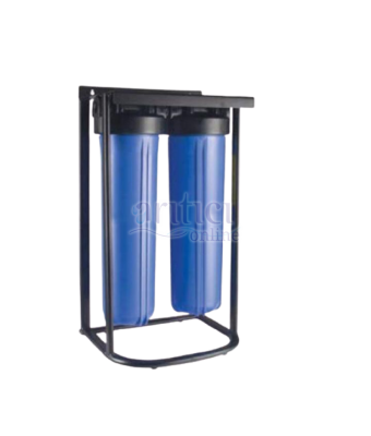 AQUABİR JUMBO FİLTRASYON 20'' 2 AŞAMALI BİNA GİRİŞİ TORTU FLİTRELİ SU ARITMA CİHAZI