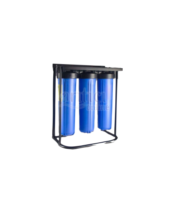 AQUABİR JUMBO FİLTRASYON 20'' 3 AŞAMALI BİNA GİRİŞİ TORTU FLİTRELİ SU ARITMA CİHAZI
