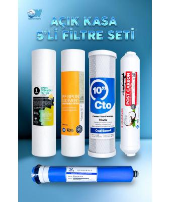 AÇIK KASA 5'Lİ FİLTRE SETİ