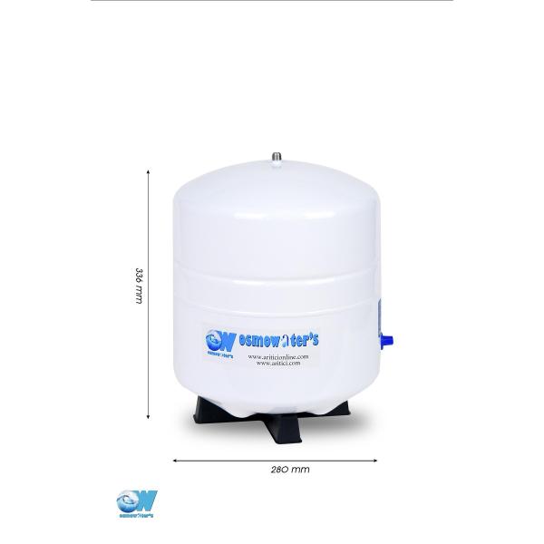 3,2 GALON METAL TANK