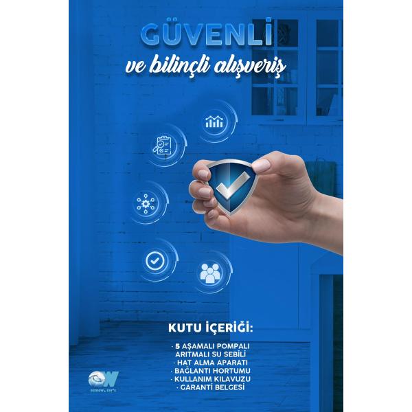 MAKSİ ARITMALI SU SEBİLLERİ POMPALI