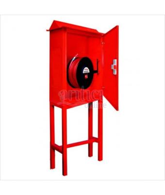 SHR-102 AYAKLI ÇATILI ÇİFT TAMBURLU SAHRA TİPİ YANGIN DOLABI